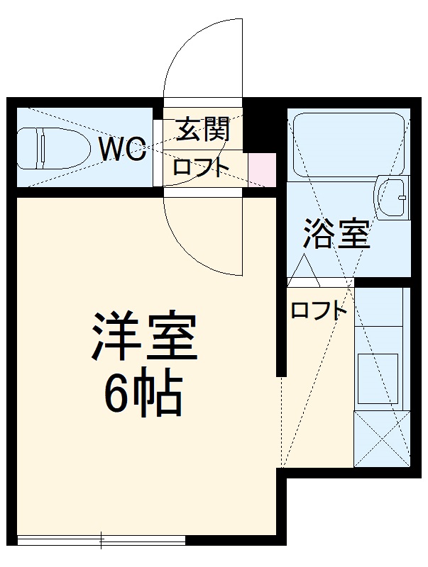 カサレアＡの間取り