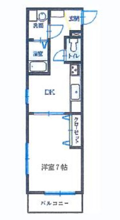 きらら草薙の間取り