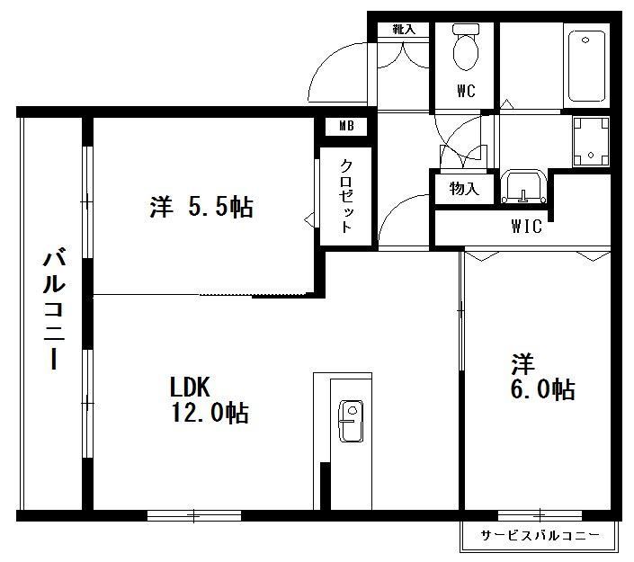 ヴィラ・フォレストの間取り