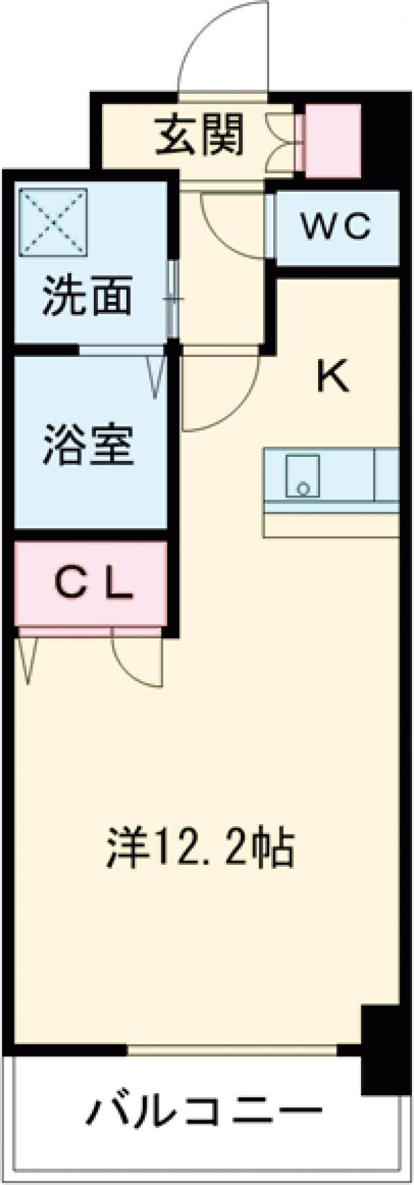 エスリード西小路御池の間取り