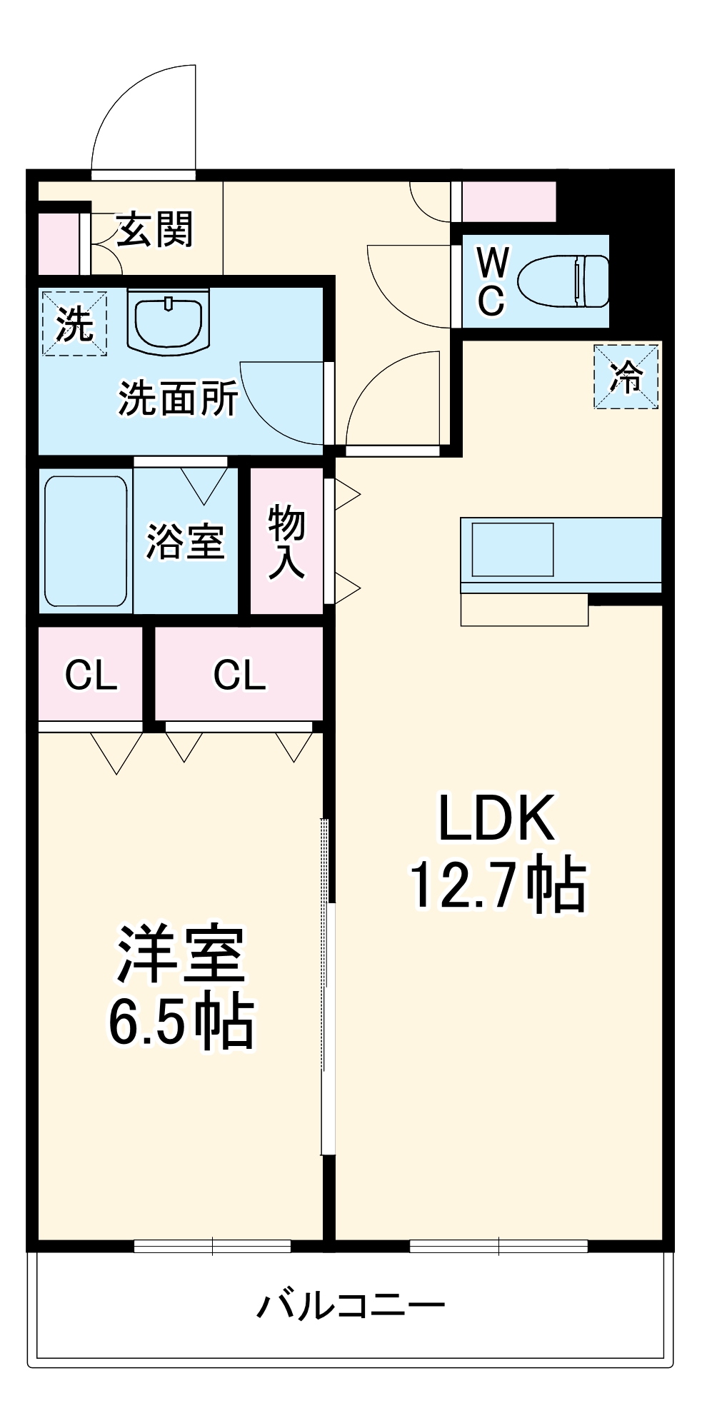 グランメゾンの間取り