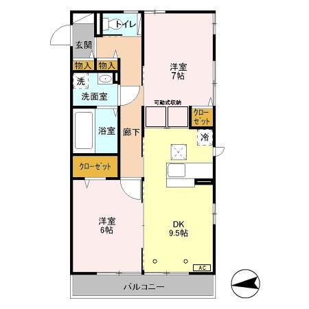 エバーグレイスの間取り