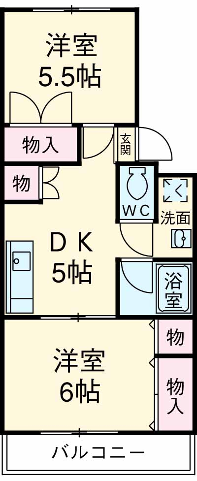 パークヒル航空公園の間取り
