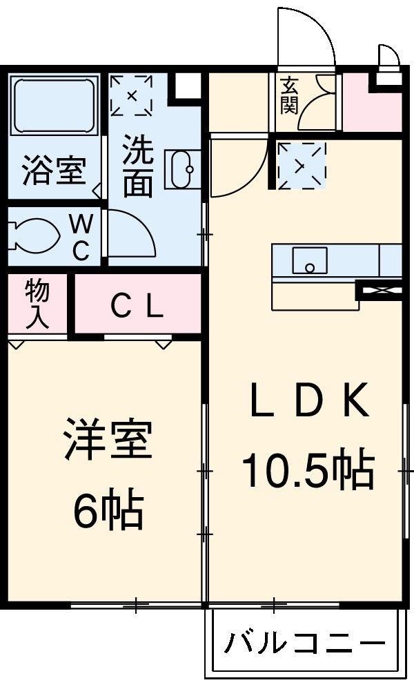 ロワジールの間取り