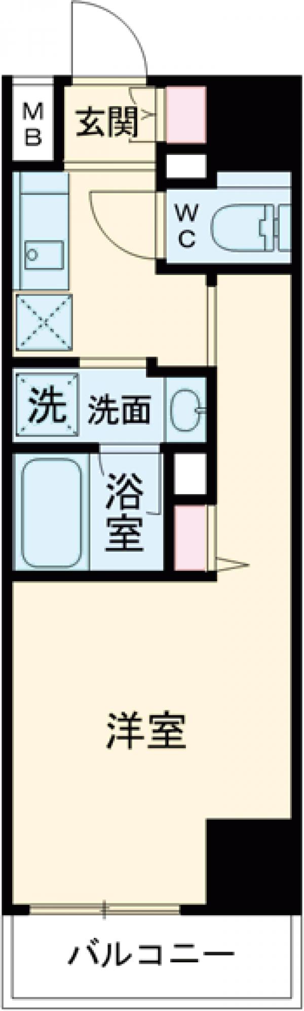 メインステージ立川の間取り