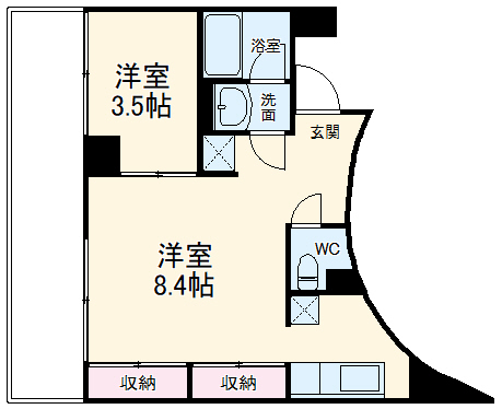 WELLTOWERの間取り