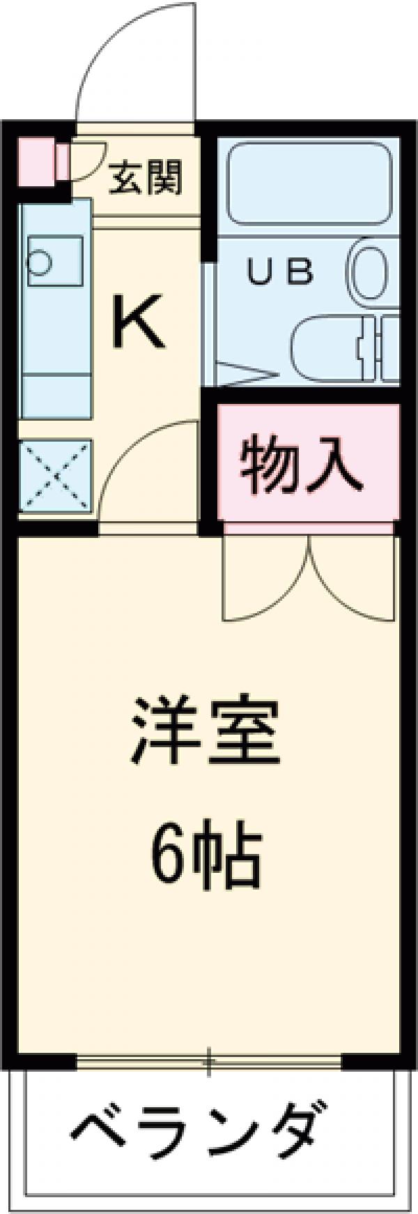 サンブルー池田の間取り