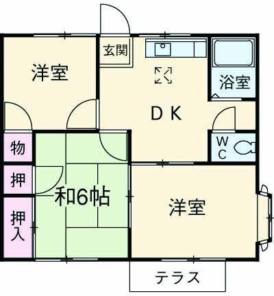 ドミール叶谷の間取り