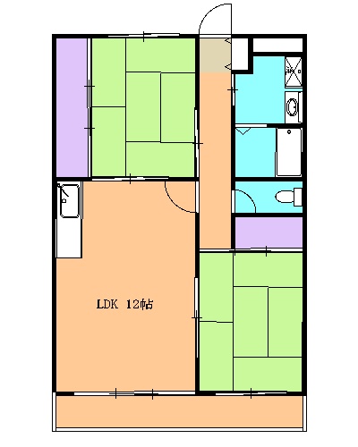 リバティーⅠの間取り