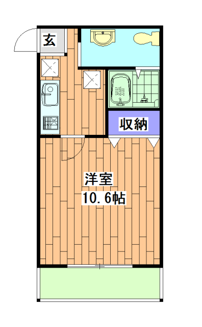 ディアネス西院の間取り