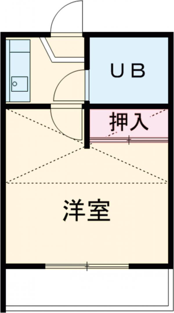 ベルエアー高幡不動の間取り