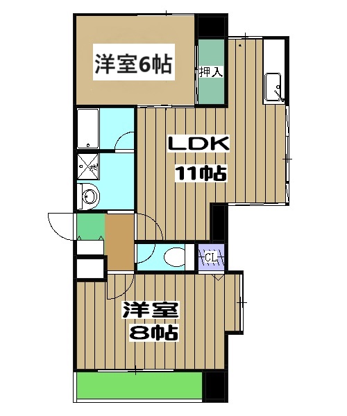シベールの間取り