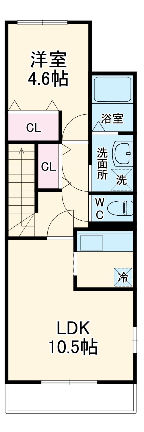 ハートランドⅡの間取り