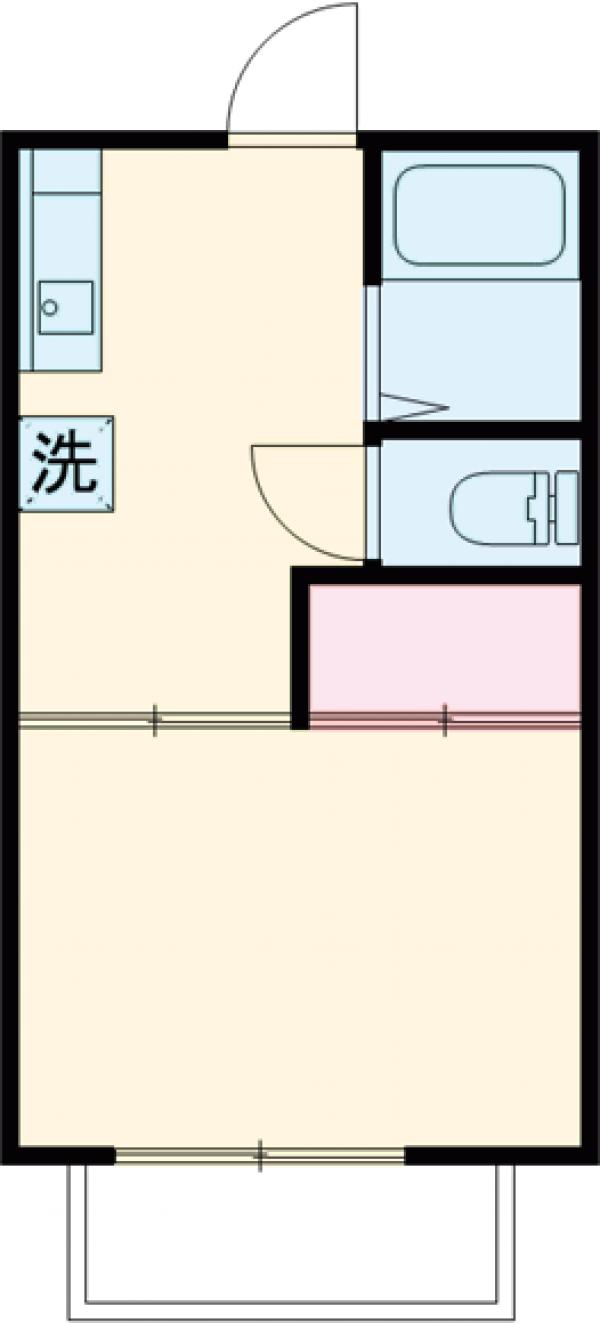 笠原アパートの間取り