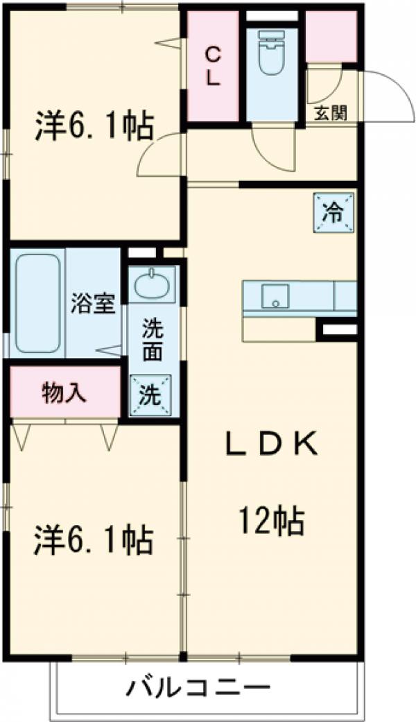 アゼリアの間取り