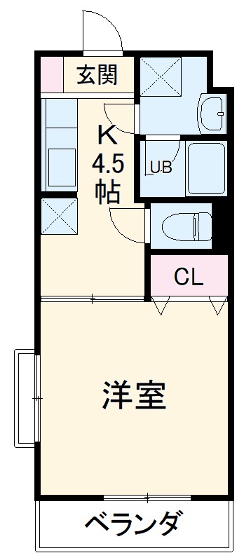 プリマピエースⅠの間取り