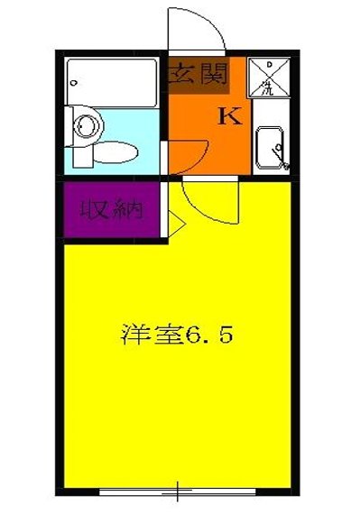 ハイツタケウチの間取り