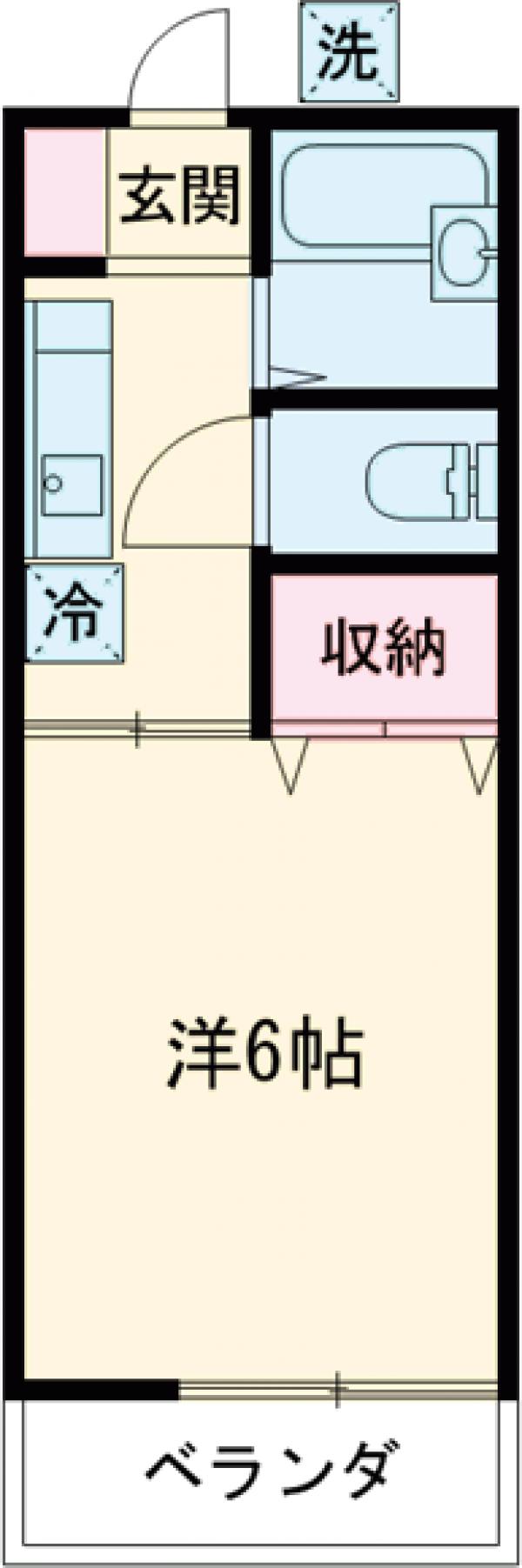 白山館の間取り