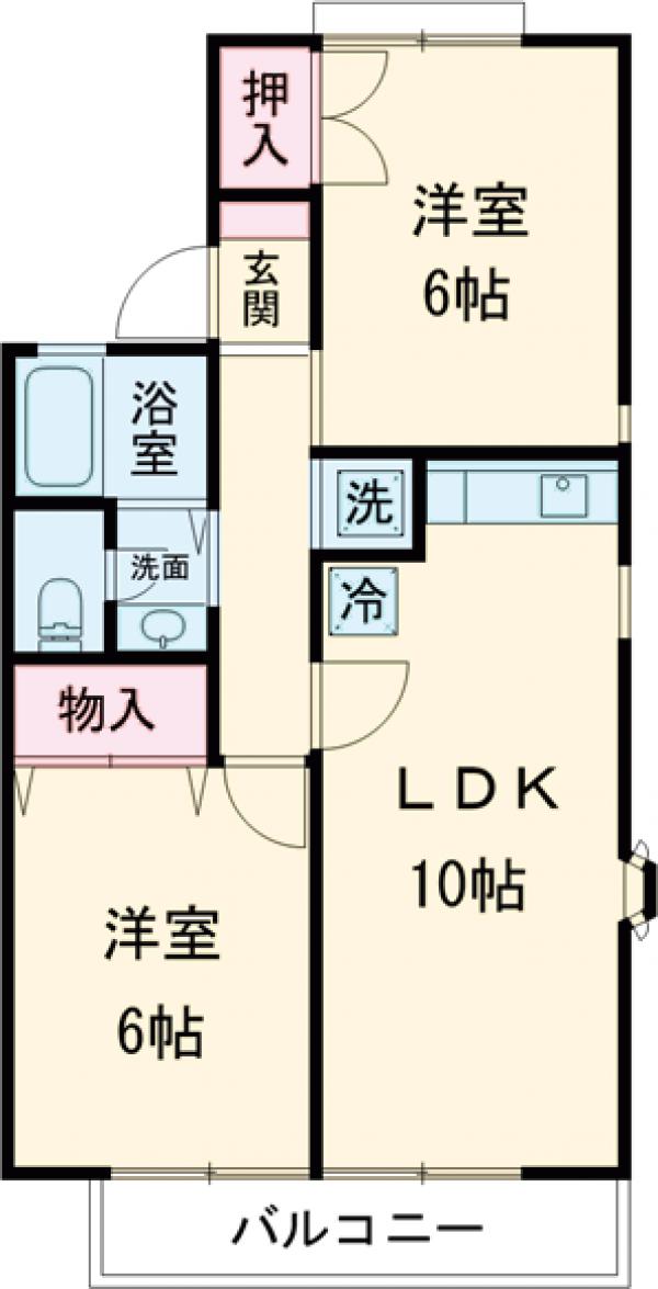 セジュール・モローの間取り