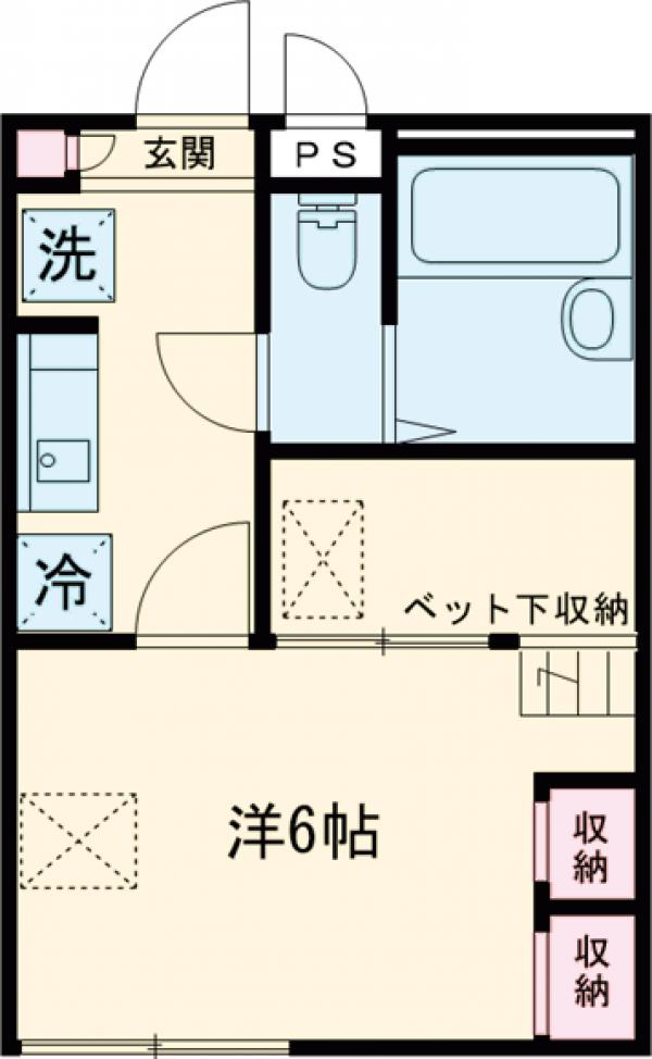 グリーンハイツの間取り