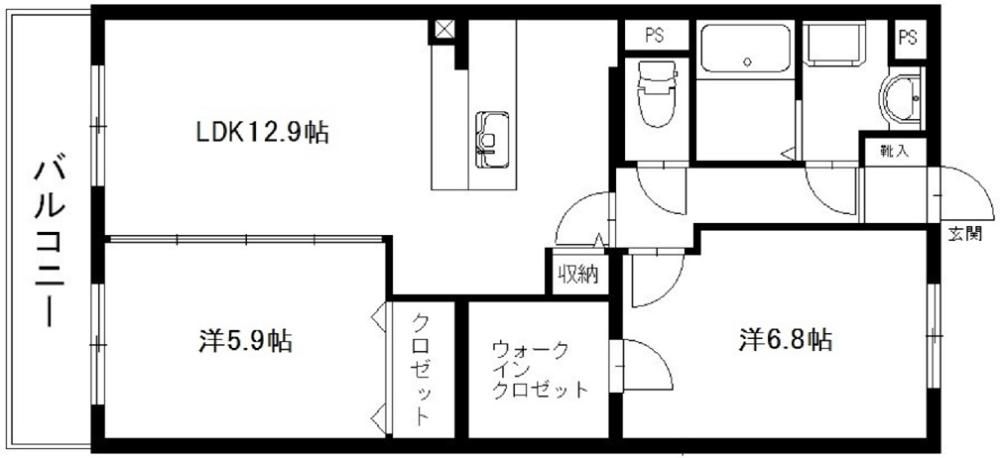 グランストークヴィレッジの間取り