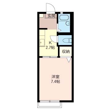 ヴィラ・セレソンの間取り