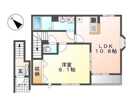 コンチェルトの間取り