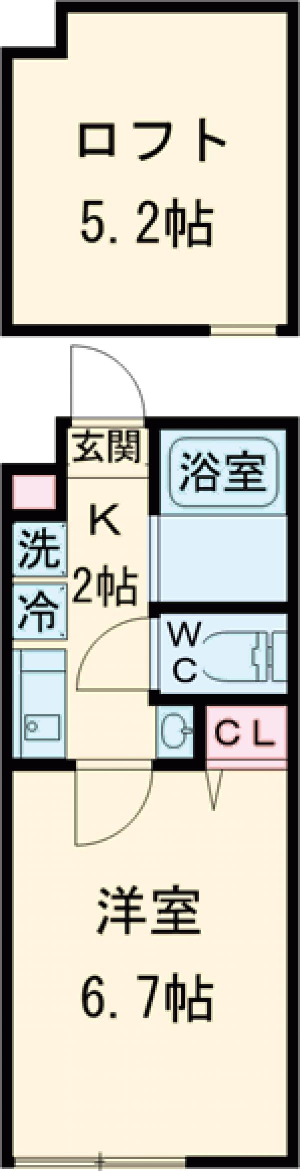 シャラロステヒルズ町田の間取り