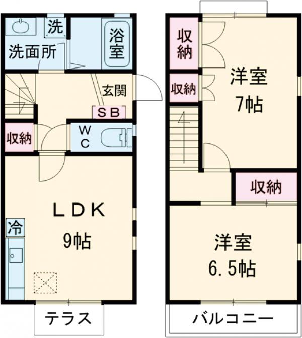 カメリアガーデンの間取り