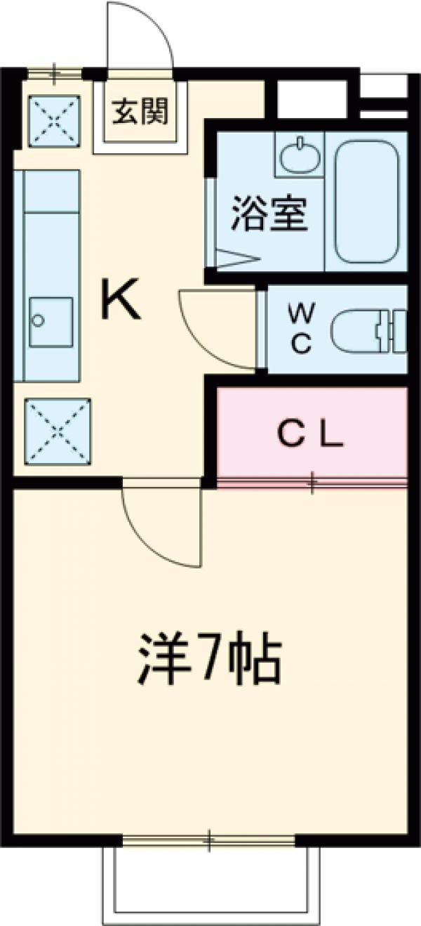 ユーハイツの間取り