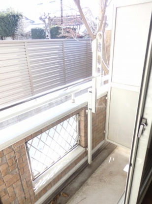 12/25 バルコニー