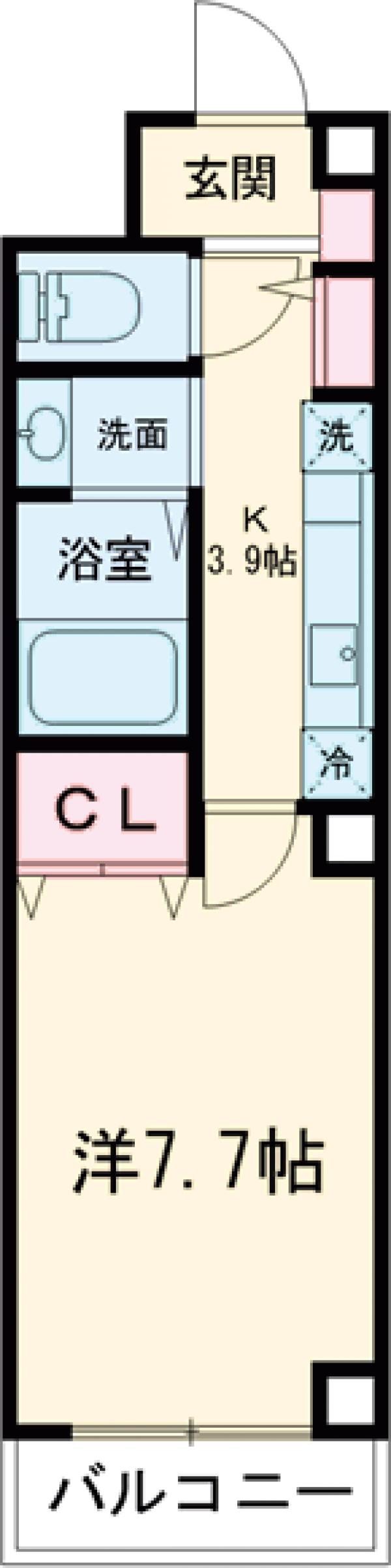 FELICE CITTAの間取り