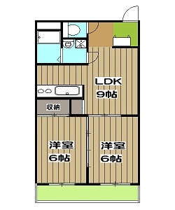 エミールハイツの間取り