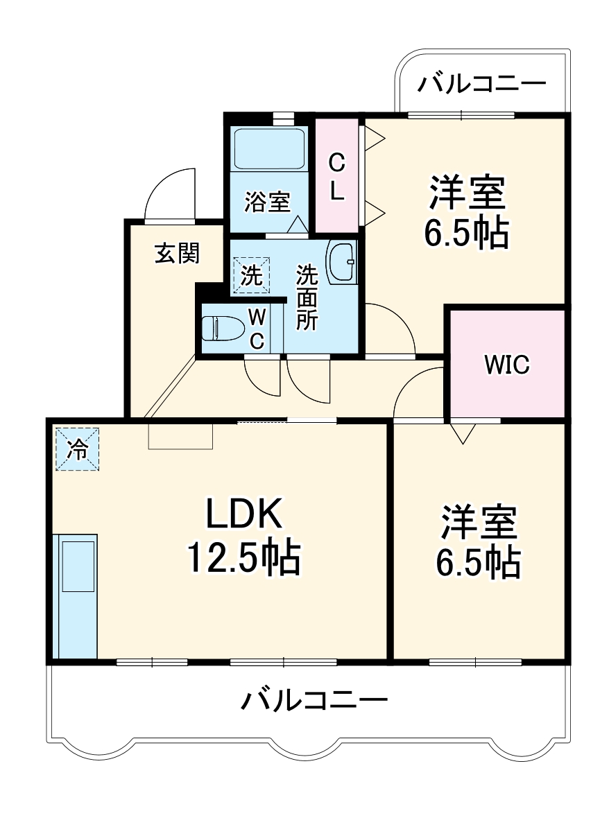 グランドゥールの間取り