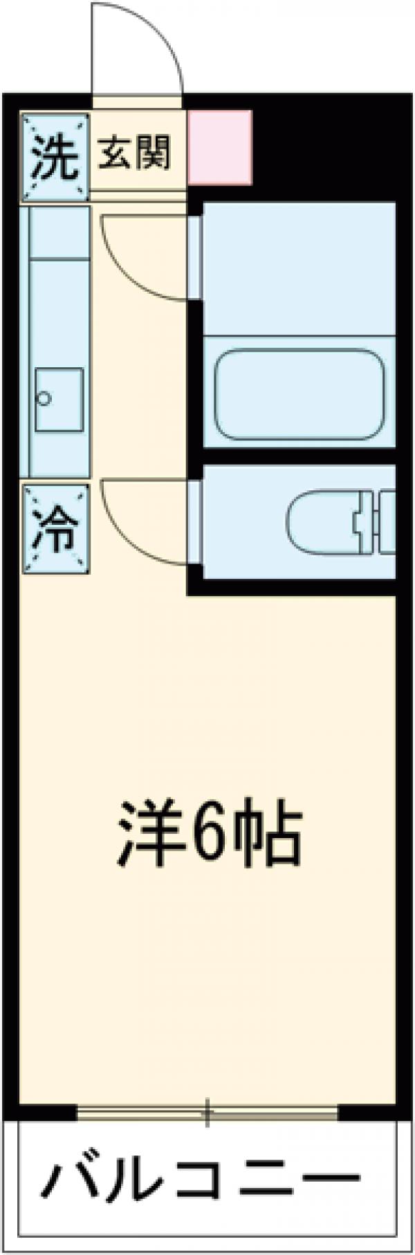 高尾ビルの間取り