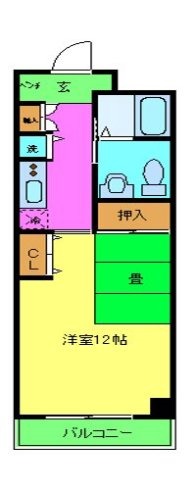エル・セレーノ府中の間取り