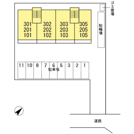 16/26 駐車場