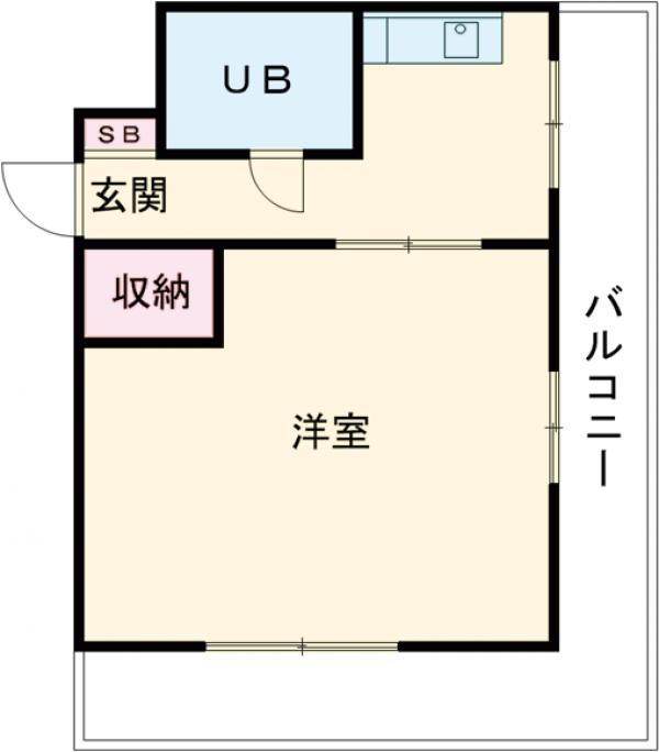シャトレー国立の間取り