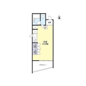 多摩川の完工年月(2007年1月)築の賃貸マンションの間取り