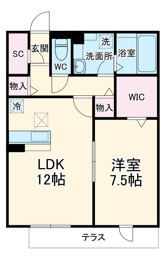 Ｓｕｎｎｙ　Ｈｏｕｓｅの間取り