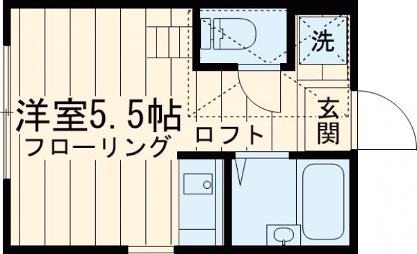 マルケサス立川の間取り