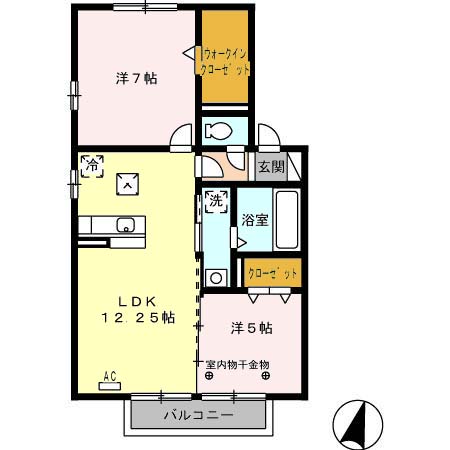 ラ・パールサードの間取り