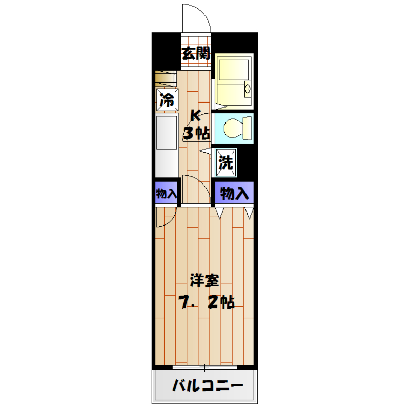 サンフラワーKの間取り