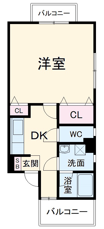 ガーデンハウスの間取り