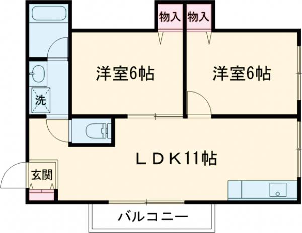 ラ・フレールの間取り