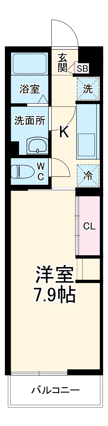 リブリ・ゆずり葉の間取り