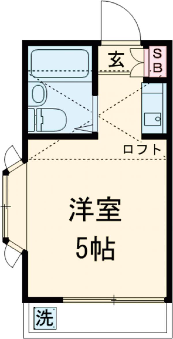 DRホームズ是政の間取り