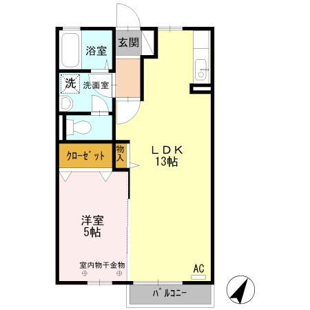 エスポワール・Mの間取り