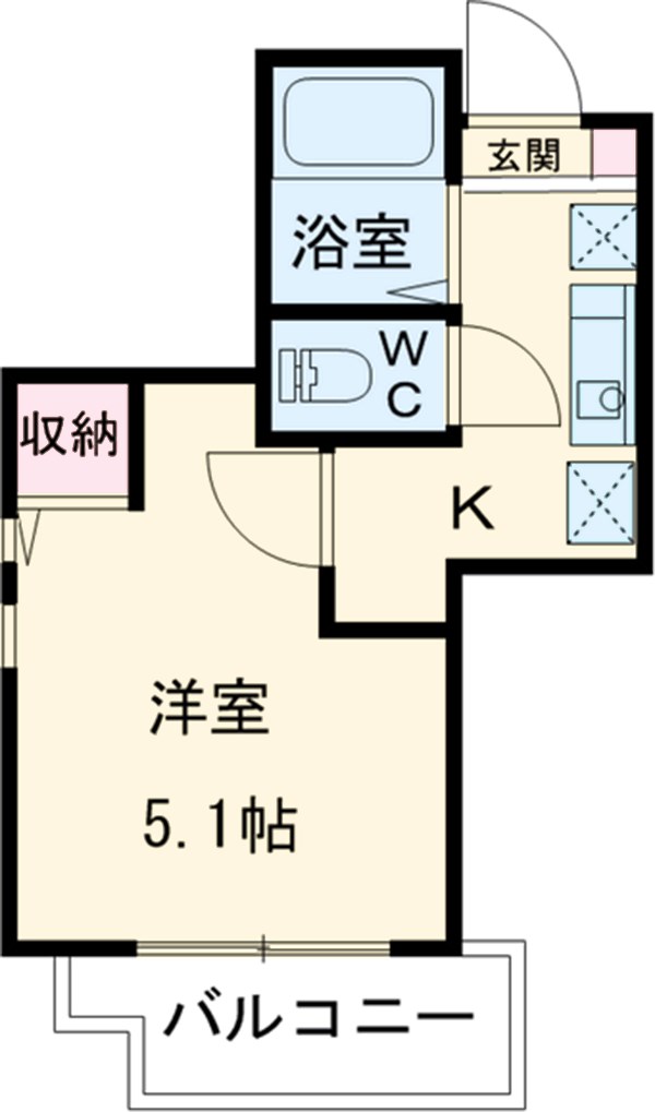 カーサビアンカの間取り