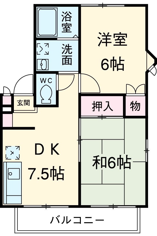 PRIMARYの間取り
